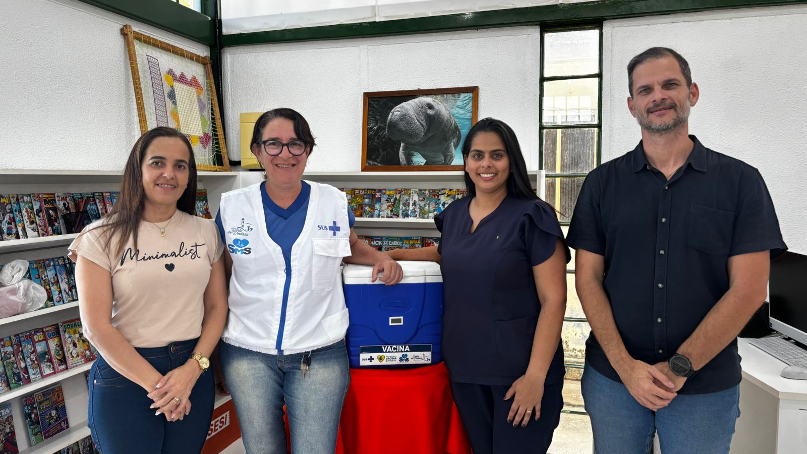 Prefeitura de Porto de Pedras inicia vacinação contra a dengue para profissionais da Atenção Primária